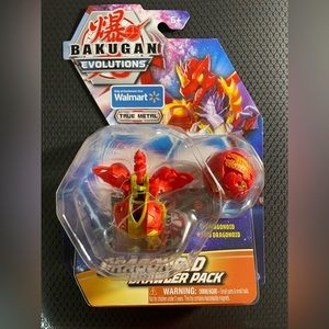 Bakugan Evolutions Dragonoid Brawler Pack Spin Master Exclusive True Metal NEW